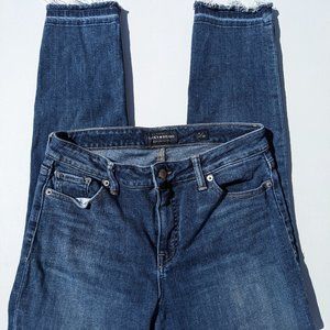 Lucky Brand Women Size 6 Hayden Crop Blue Jeans